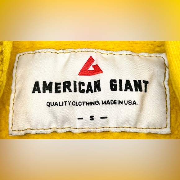 NEW American Giant Women's Relaxed Classic Full Zip Jacket in Golden Palm, Small - Picture 11 of 13